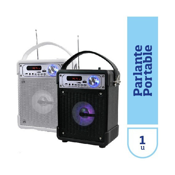 Parlante Portatil Inalambrico Bt Microfono Subwoofer Import