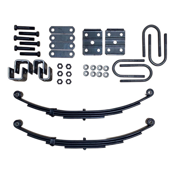 Kit Par Muelles Reforzados Abrazaderas U Kit De Suspensión