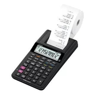 Calculadora Casio Hr-8rc-we-dc Negro