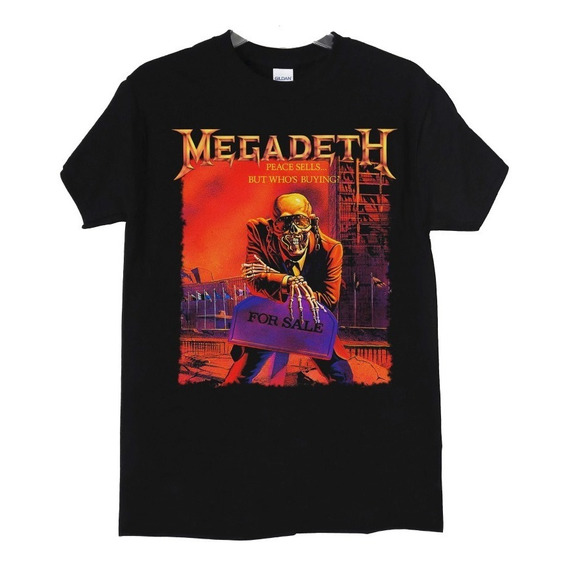 Polera Megadeth Peace Sells Metal Abominatron