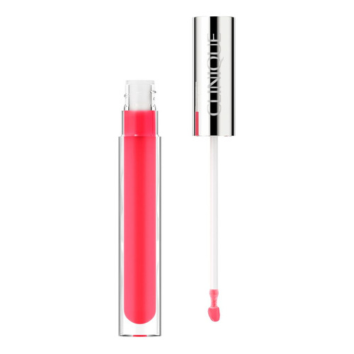 Brillo Labial Clinique Pop Plush Creamy Lip Gloss Color Strawberry pop