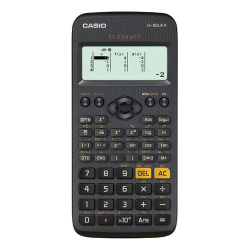 Casio Fx-82lax Calculadora Cientifica 275 Func - Color Negro