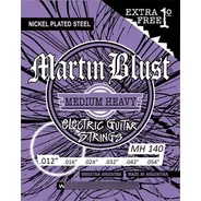 Encordado Guitarra Eléctrica Martin Blust .012/.054 3ra Ent.