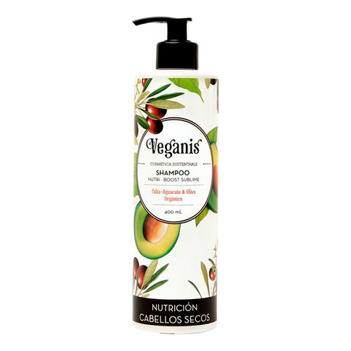 Veganis Shampoo Nutri Boost Sublime Palta Oliva 400ml