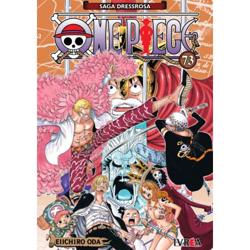 One Piece Vol. 73, De Eiichiro Oda. Serie One Piece Editorial Ivrea, Tapa Blanda En Español