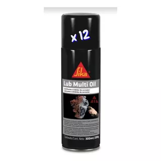 Lubricante Multiuso X12 Tipo W40 Sika X 300 Ml Lub Multi Oil