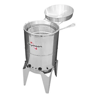 Fritadeira Elétrica Fc-8 Inox Água E Óleo 24 Litros Skymsen Cor Aço Inoxidável Frequência 50 Hz X 60 Hz 220v