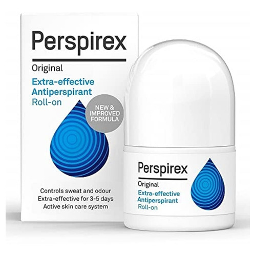 Antitranspirante Extra Efectivo Perspirex Original Roll On 20ml Unisex / Sudoración Excesiva (hiperhidrosis) Y Mal Olor (bromhidrosis) En Axilas - Desodorante
