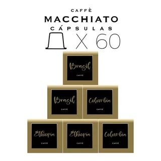 Mix Especial 60 Capsulas Macchiato Compatible Nespresso