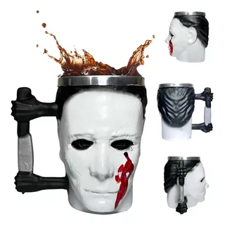 Caneca Sexta Feira 13 Michael Myers Halloween Resina 225ml