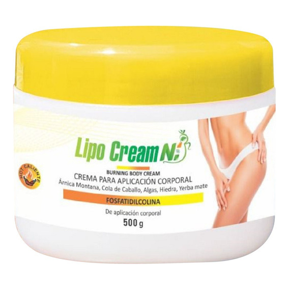 Crema Reductora Lipo Cream - Tapa Amarilla