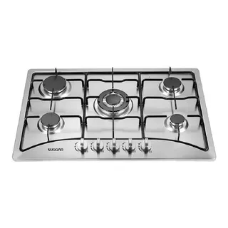 Fogão De Mesa Cooktop 5 Bocas Aço Inox À Gás Suggar Fg5135ix Cor Aço Inoxidável 127v/220v