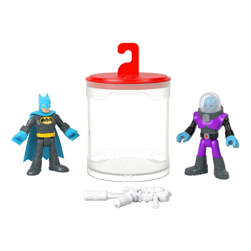 Imaginext Dc Super Friends Color Changers Batman & Mr Freeze