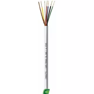 Cabo Manga 6 Viasx26 Awg Flex Cftv Micro Câmera Rolo 100m.