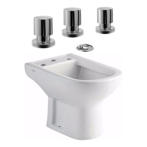 Bidet Santiario Piazza Amalfi 3a + Griferia Hydros Viva Crom