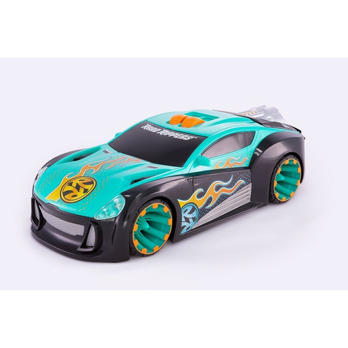 Auto Luz + Sonido Nikko Road Rippers Max Boost Color Turquesa Personaje Maximum Boost