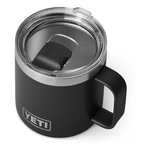 Taza térmica Yeti Rambler Stackable Mug color black 414mL