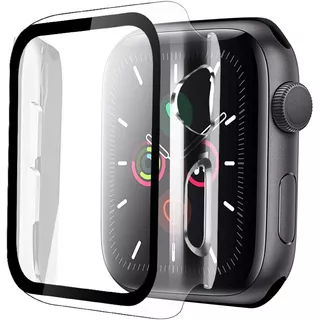 Bumper Protector Marco + Vidrio Para Apple Watch 40