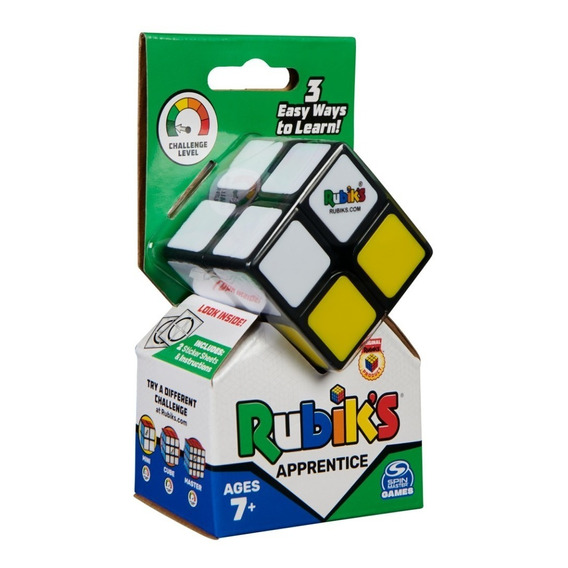 Juego Rubiks Spin Master Games Cubo De Aprendiz 2x2 Edad 7+