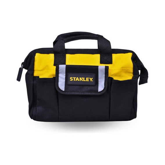 Stanley Stst512114 - Bolsa para herramientas (12 bolsillos), color negro y amarillo