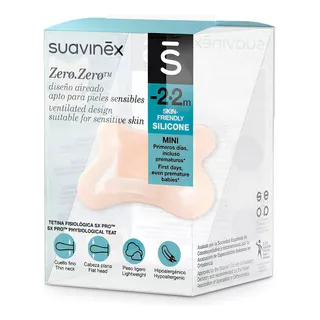 Chupete -2+2m Fisiológico Sx Pro Silicona Suavinex Zero.zero
