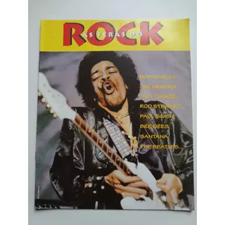 Revista As Feras Do Rock Jimi Hendrix 