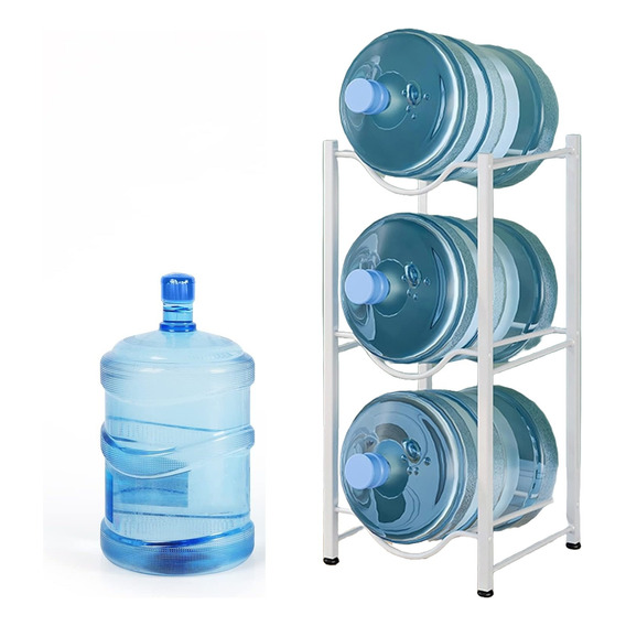 Rack Estante Organizador 3 Botellones Bidones De Agua 20l