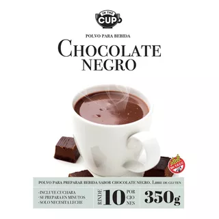 Chocolate Negro - Polvo Para Bebida - 350g