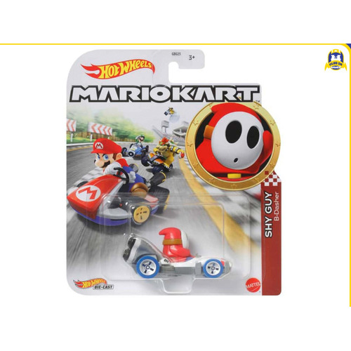 Hot Wheels | Mario Kart | Shy Guy Color rojo