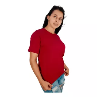 Camiseta Lisa Para Estampar Por Mayor Algodon Peinado Mujer