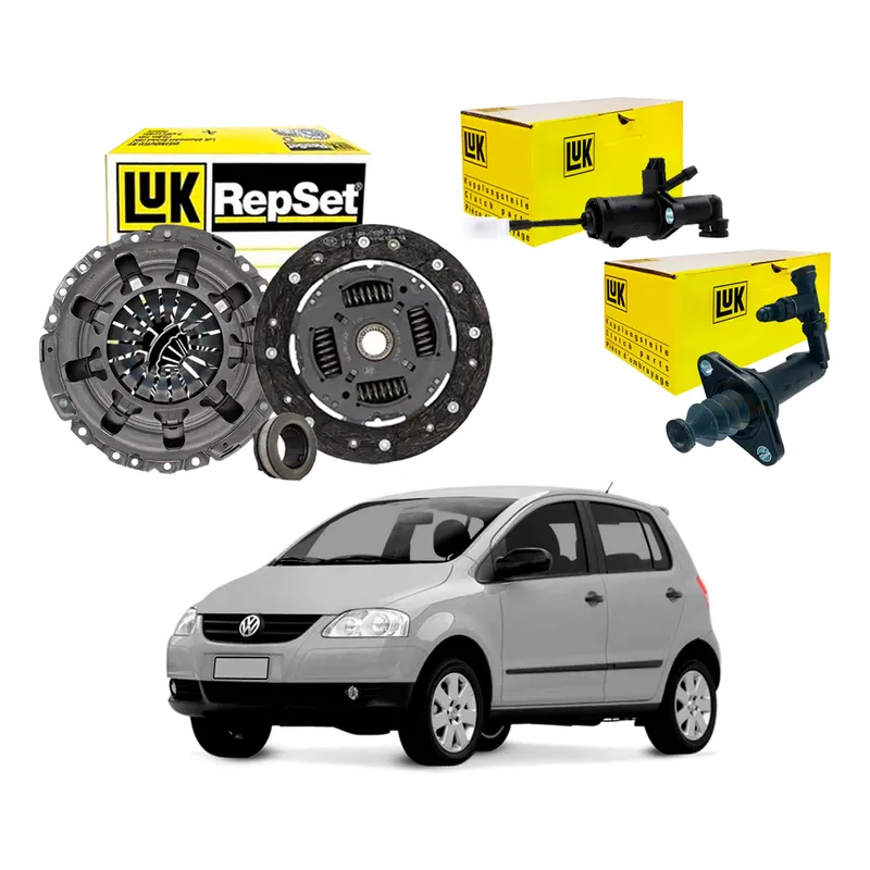 Kit Embreagem Cilindro Pedal Fox 1.0 1.6 2003 A 2009