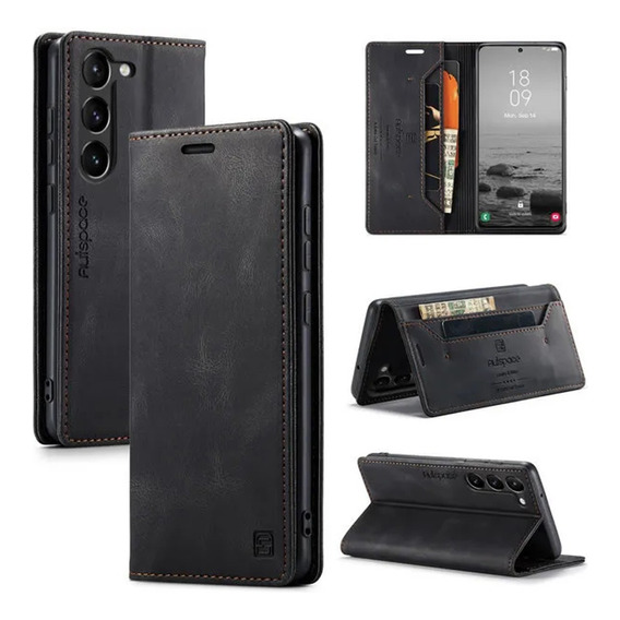 Funda Estuche Para Samsung Cuero Original Autospace