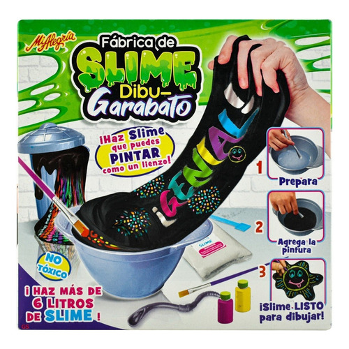 Fabrica De Slime Dibu Garabato Mi Alegria