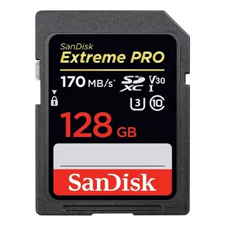 Cartão De Memória Sandisk Sdsdxxy-128g-ancin  Extreme Pro 128gb