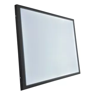 Painel Led 60x60 Plafon Quadrada Sobrepor 48w 6500k Preto