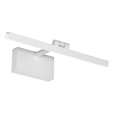 Aplique Pared Cuadro Baños Led 9w Blanco Deco L2309b Mks Blanco