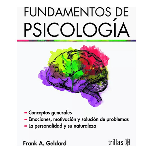 Libro Fundamentos De Psicología Editorial Trillas