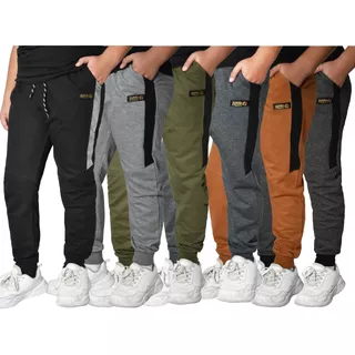 Pantalón Babucha Pack X3 Algodón Rustico Liviano Niños