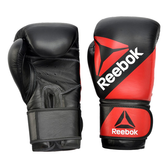 Guante De Boxeo 10oz Reebok Doble Muñequera Supergym