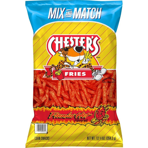 Flamin' Hot Chester Fries 354.3g Americanos