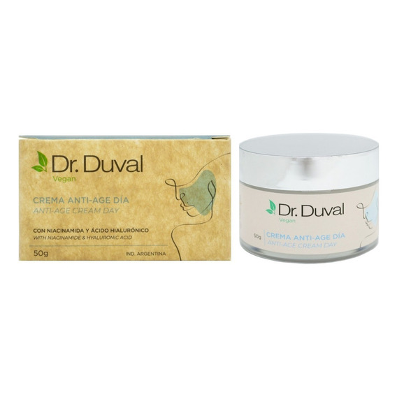 Dr. Duval Vegan Crema Facial Anti Age De Día Niacinamida Tipo de piel Todo tipo de piel VTO 4/24