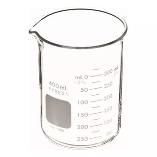 Vaso De Precipitado De Vidrio 400ml Corning Pyrex