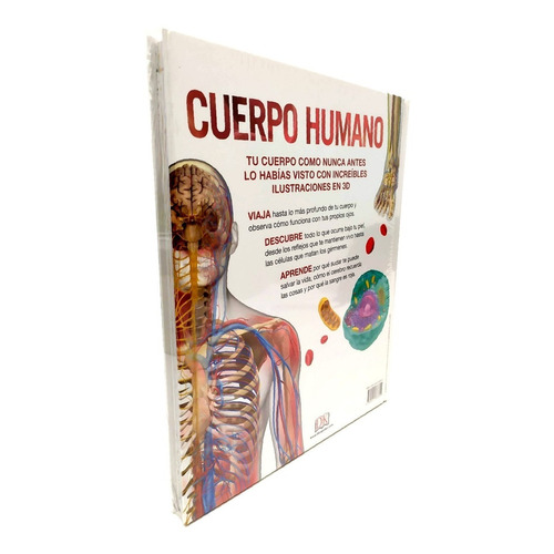 Libro Cuerpo Humano Imagenes 3d Cerebro Partes Musculos Dedo