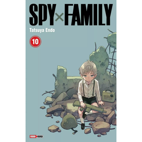 Spy X Family, De Tatsuya End. Editorial Panini, Tapa Blanda En Español, 2022, Tomo 10
