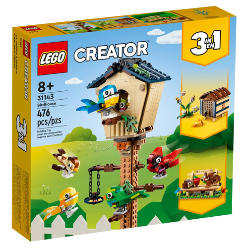 Lego Creator - Pajarera (31143) Cantidad de piezas 476