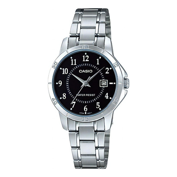 Reloj Para Mujer Casio Fashion Ltp Ltp_v004d_1b Plateado
