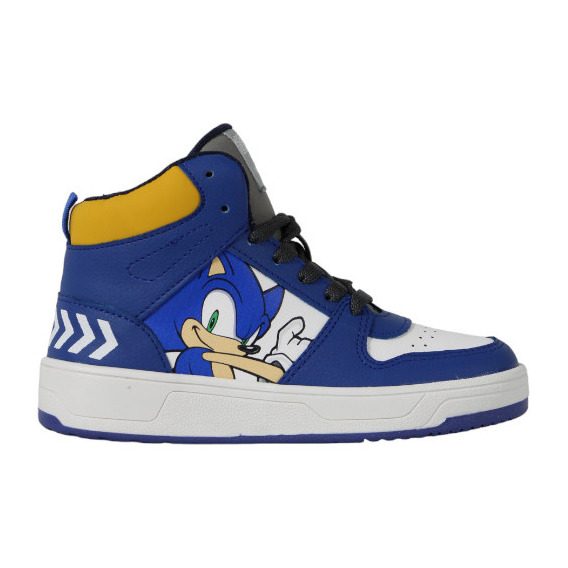 Tenis Bota Niño Sonic Velcro The Hedgehog Original Botin