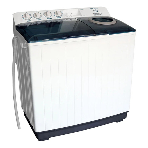 Lavadora Semiautomática Koblenz Doble Tinas 13kg Ldm-13b Color Blanco