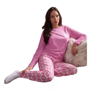 Pijama Marcela Koury 4238  Invierno Lucky 