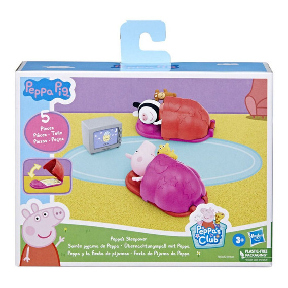 Muñeca Peppa Pig Peppa Y La Fiesta De Pijamas